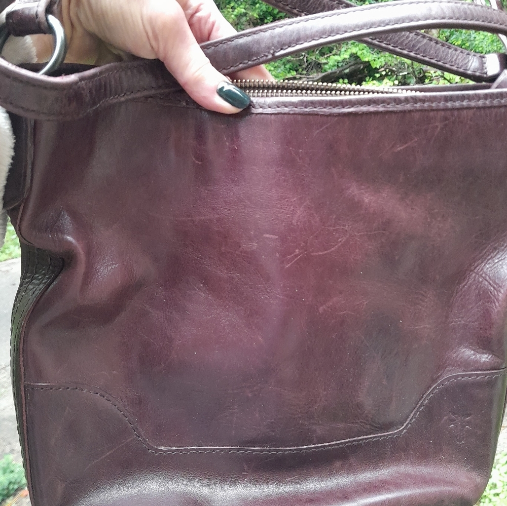 Frye Melissa merlot rare color euc! Retail$298 - Picture 6 of 8
